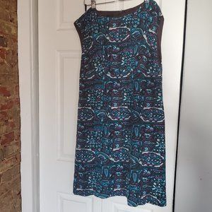 Vintage dark pattern dress
